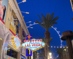 ラスベガスの街並み